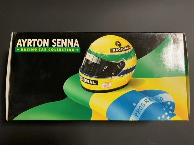 FIGURINE AYRTON SENNA résine 1:18 avec autocollants figurine McLaren Minicham... EUR 26,03 - FR