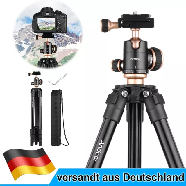 360°Panorama Kamera Stativ Reisestativ Fotostativ für Canon Nikon Sony DSLR Cam