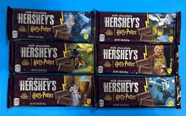 NEW*HARRY POTTER HERSHEYS Milk Chocolate Bars Limited Edition - 6