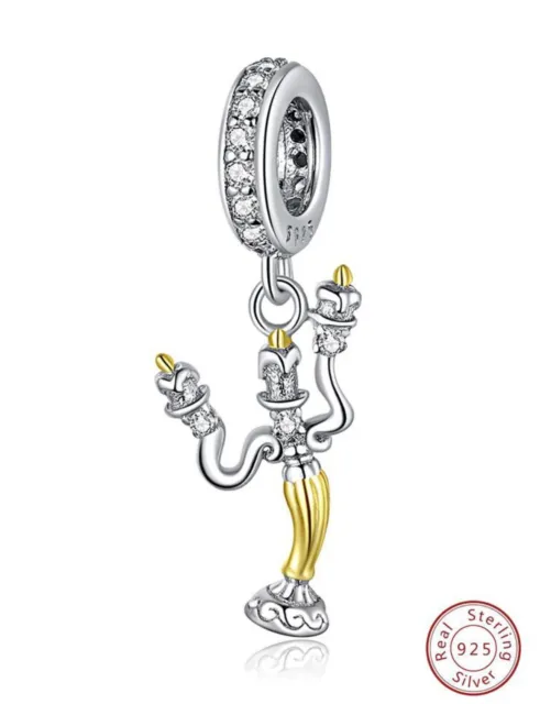 Beauty and the Beast Disney Jewelry Charm