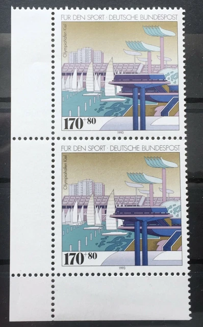 🇩🇪 BRD Bund Michel Nr. 1653 Postfrisch** als 2er Streifen und Eckrand (1993)