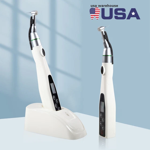 Dental Wireless LED Endo Motor 16:1 Contra Angle Root Canal Treat Reciprocating