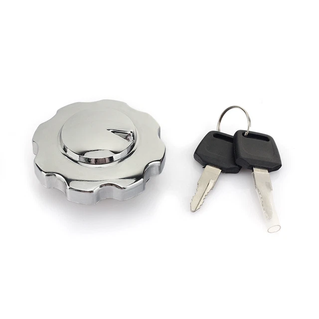 Bouchon De Réservoir à Essence Caterpillar (Silver Lock) - Pour Chargeuses, Tracteurs - Modèles 931B, 933C, 935, Etc.