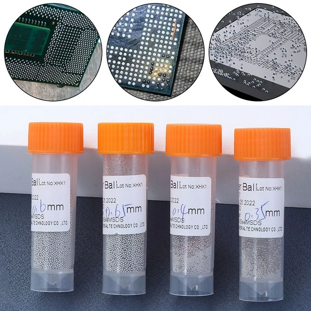 BGA Reballing Balls Rework Repair Tools Solder Ball Leaded For IC Chip