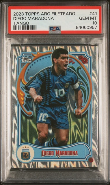 世界1枚限定　Topps Argentina FILETEADO マラドーナ 世界1枚限定 Topps Argentina FILETEADO マラドーナ （Yahoo