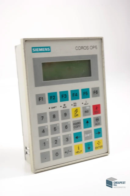 Siemens 6AV3505-1FB12 Coros Operator Panel OP5-A2,6AV3 505-1FB12,E12 /E11