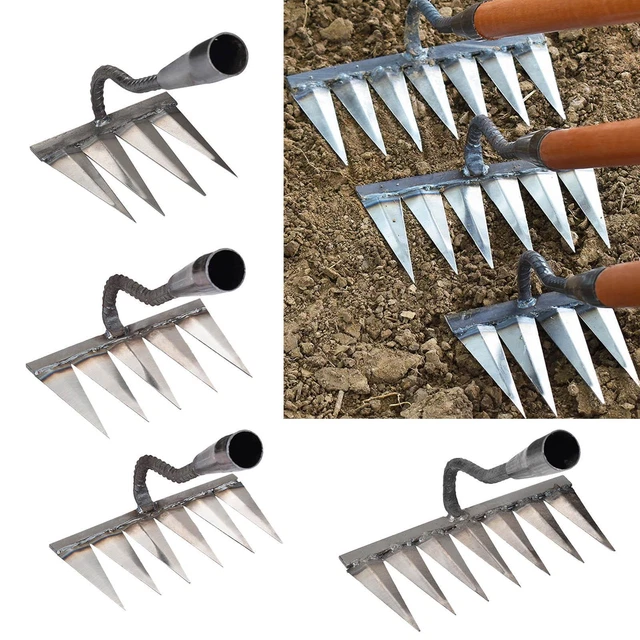 Weeding Rake Farm HOE WEEDING RAKE farm tool weeding hoe turning the ground loosening ...