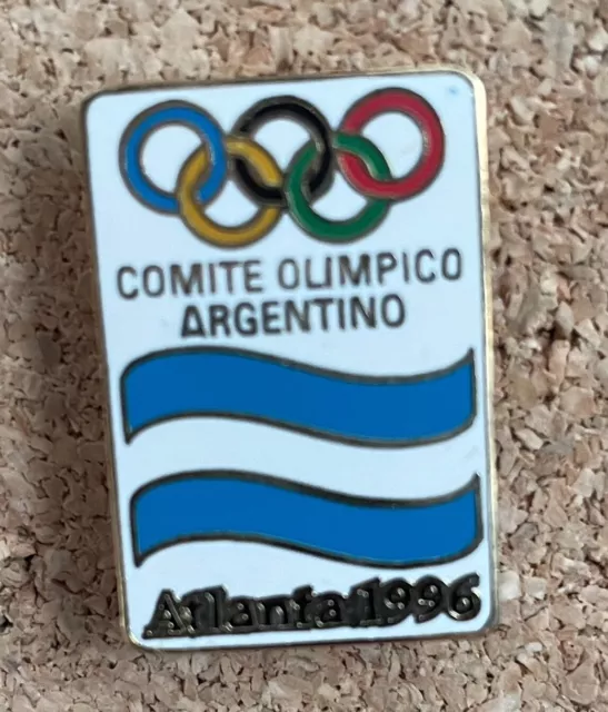 Atlanta Olympic Games 1996:  NOC Pin: Argentina