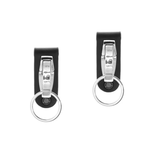 2 Pack Men's Keychain Belt for Loop Man Luxury Stainless Steel