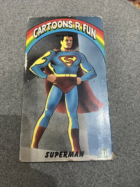 CARTOONS R FUN Classics Bundle Lot VHS Video Cassette Tape Superman ...