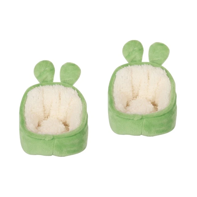 2 pcs Hedgehog Zubehör Guinea Pig Hamster Warme Hideout Guinea Pig Bett
