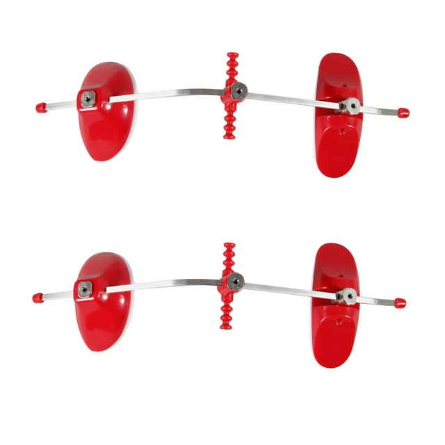 2x Dental orthodontic Forward pull Single Bars Red Color face