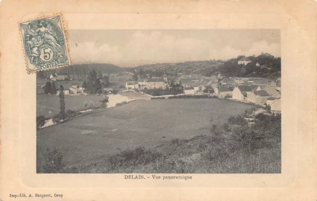 Cpa - DELAIN - Vue Panoramique
