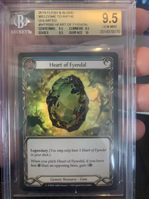 Heart of Fyendal Rainbow Foil PCG 9.5