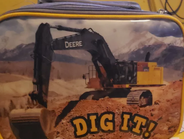 (USED) Dig It John Deere lunch Box