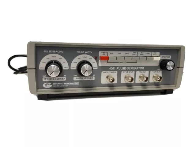 Global Specialties Corp. 4001 Pulse Generator 115 Volts 1/4 Amps 105-4001