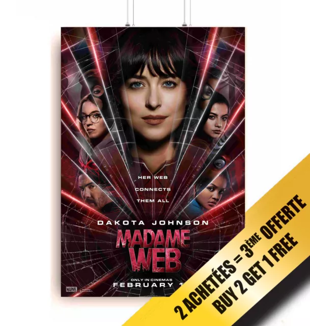 MADAME WEB Poster Affiche Film Cinema 2024