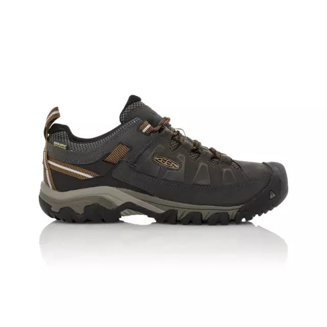 Keen Targhee III Waterproof Men's Hiking Shoe - Black/Olive/Golden Brown