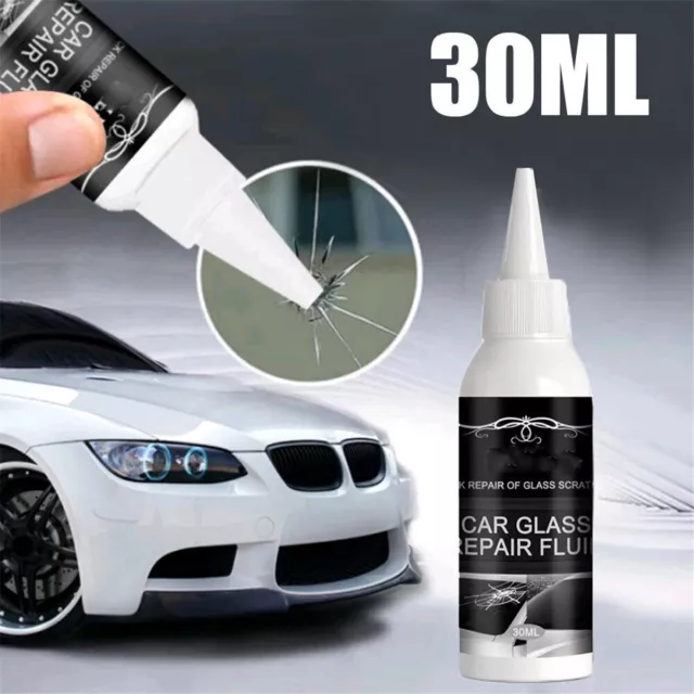 Automotive Glass Nano Repair Kit Fluid Fix Car Windshield Resin Chip Crack Tool
