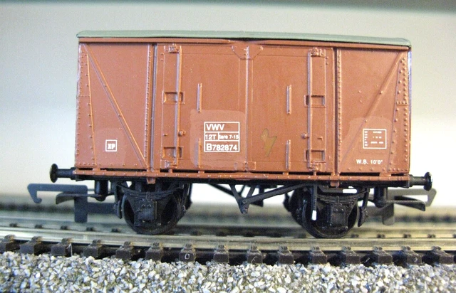 OO GAUGE FINESCALE Kit Built Parkside Pc41 Br 12 Ton Vanwide Van (Lot ...