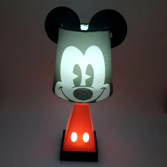 Disney Mickey Mouse Battery Operated Night Light Works 13"