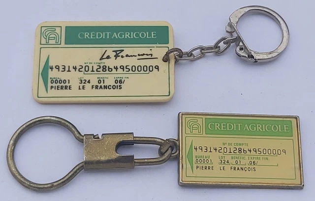 Porte-clés logo - Crédit Agricole Porte-clés logo - Crédit Agricole