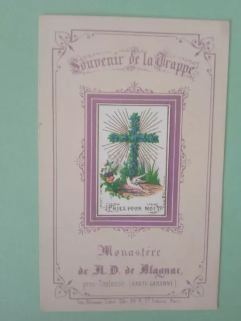 Santino Notre Dame De Blagnac Toulouse Canivet Pieuse Holycard