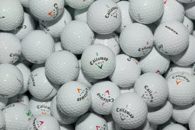 50 mixed Callaway Golf Balls Near Mint & AAA / Standard Grade