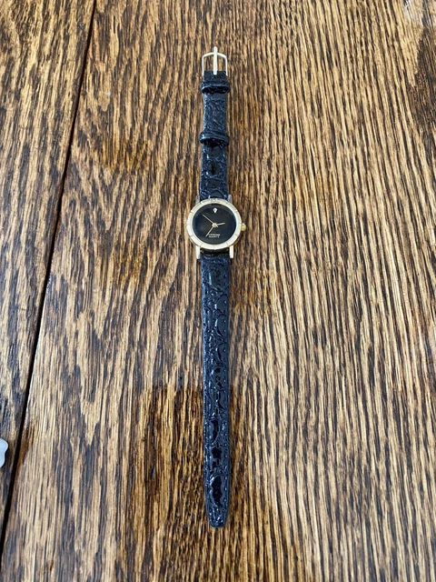 Montre Quartz Avec Diamants - Boîtier Or Jaune 32mm - Mouvement Japon - Neuf Sans étiquette