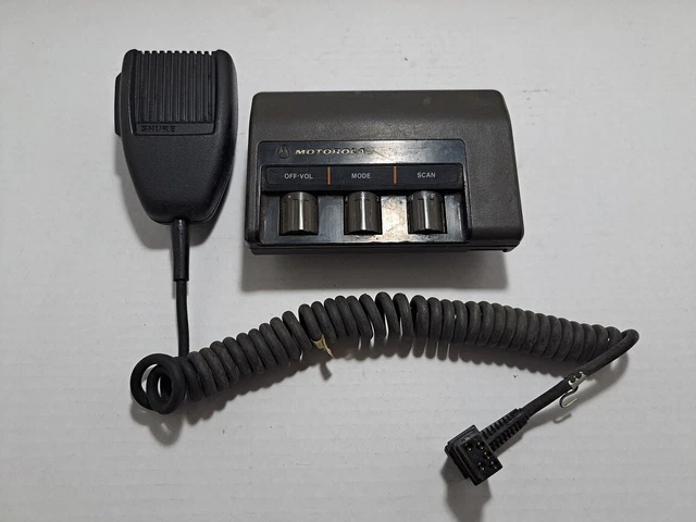 Testa di controllo vintage Motorola Maratrac Mitrek Clam Shell HCN4034A