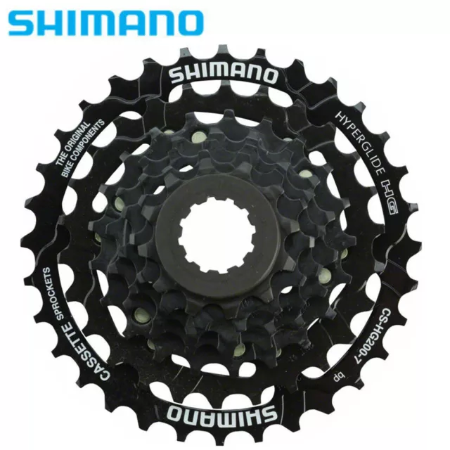 Shimano CS-HG200-7 Speed Mountain Bike Bicycle Cassette 12-28T or 12-32T New
