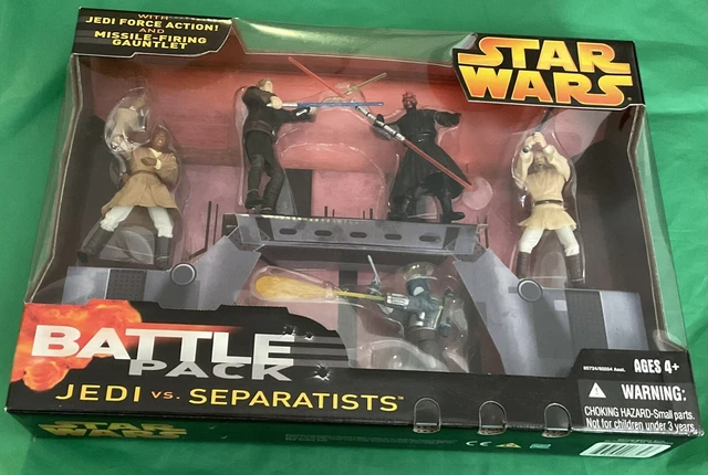 BRAND NEW Star Wars Battle Pack Jedi vs. Separatists Action Figures Hasbro MIB