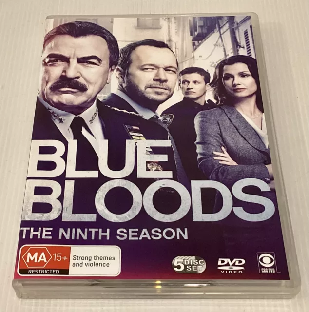 Blue Bloods Season 9 DVD 5 Disc Set Region Free NTSC Free Post Ninth Season