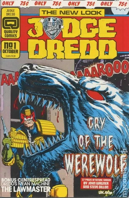 Judge Dredd #1 VF 8.0 1986 Stock Image