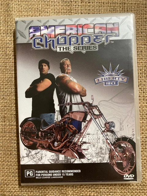 Dvd Tv-Series American Chopper Motorcycle Build Liberty Bike