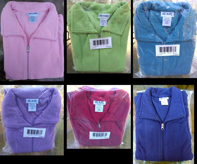Blair snap online front fleece jacket