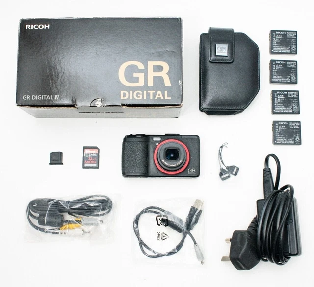 Ricoh GR IV Digital Camera - complete + boxed