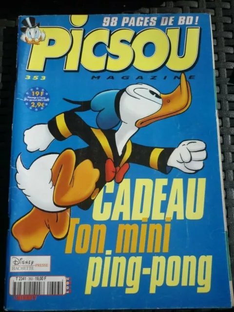 PICSOU MAGAZINE N°353 /Disney Hachette Presse 06-2001