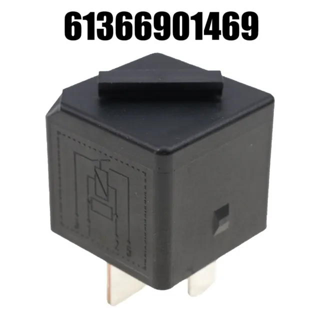 Multi Purpose Relay Black 4PIN For BMW 1 3 5 6 7 X3 X 5 X6 61366901469