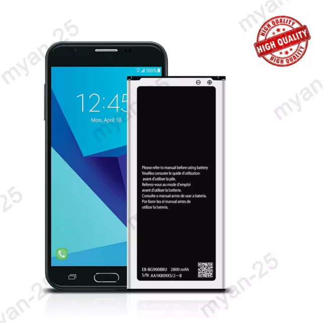 For Verizon Samsung Galaxy S5 SM-G900V Replacement Battery EB-BG900BBU/C/E/Z