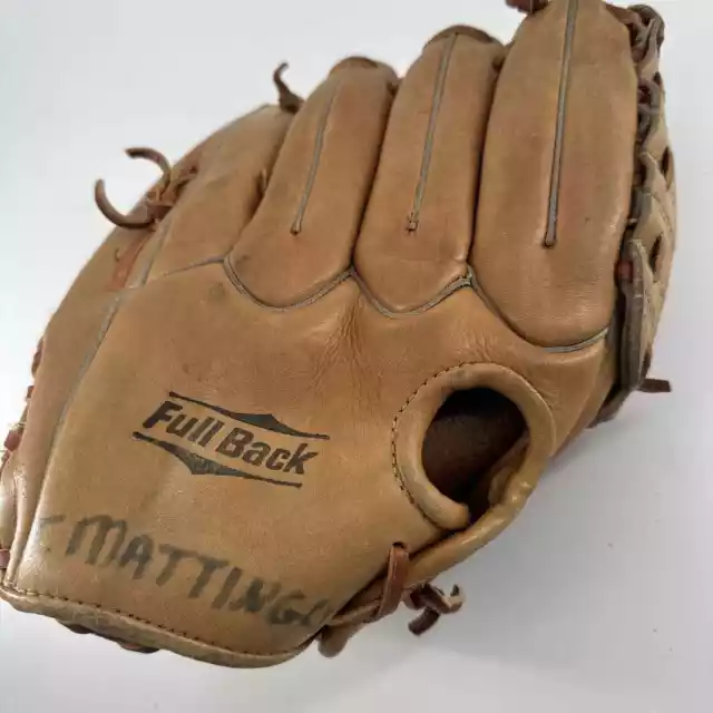 Spalding Baseball Glove Mel Stottlemyre 42-3251 RHT Vintage Professional Model 3