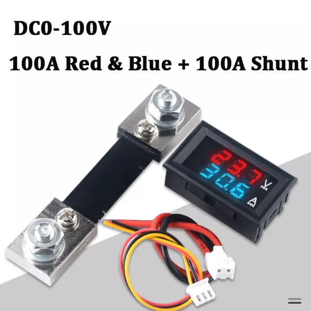 LED Voltmeter Einbau Spannung Digital LED Anzeige 0.28 0.36 0.56 Zoll | 30V-120V