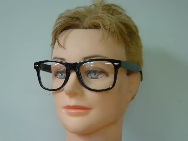 Retro  60s 70s - Clark Kent - Nerd Austin Powers Costume Glasses