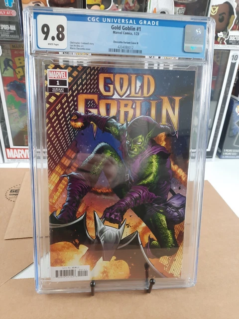 Gold Goblin #1 2022 MARVEL Marco Checchetto Green Goblin Variant Cover CGC 9.8