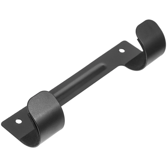 Paire De Supports Muraux En Aluminium Pour Harnais – 25x3x2 Pouces, Argent, Neufs
