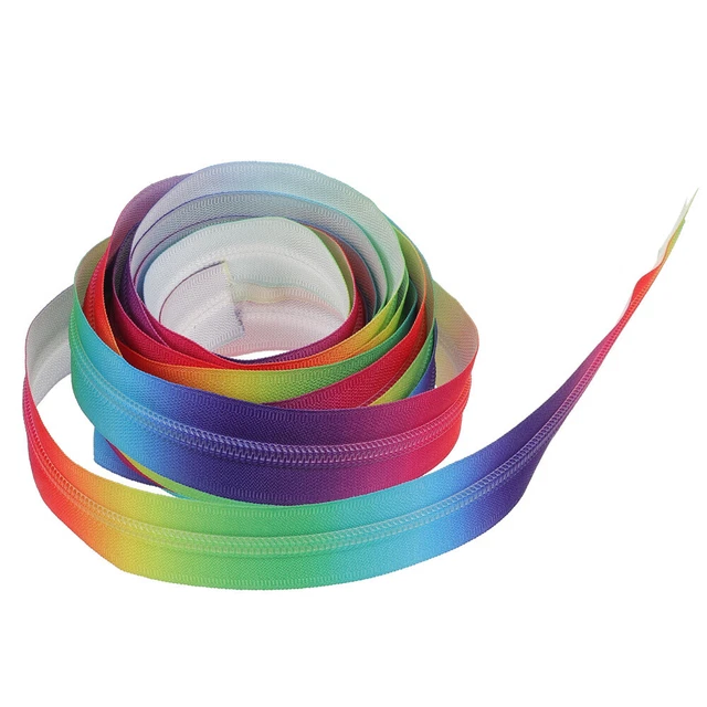 DOITEM 24pcs 20cm Cerniere a Spirale in Nylon Multicolore per Cucito e Artigianato 24 Colori