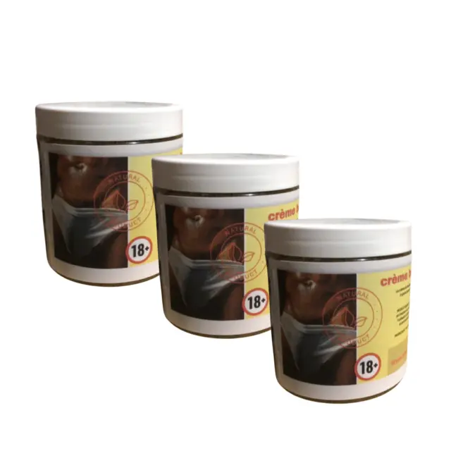 BEURRE CRÈME BAZOOKA 3 EN 1 ÉLARGISSEMENT VOLUME PÉNIS 200g x 3