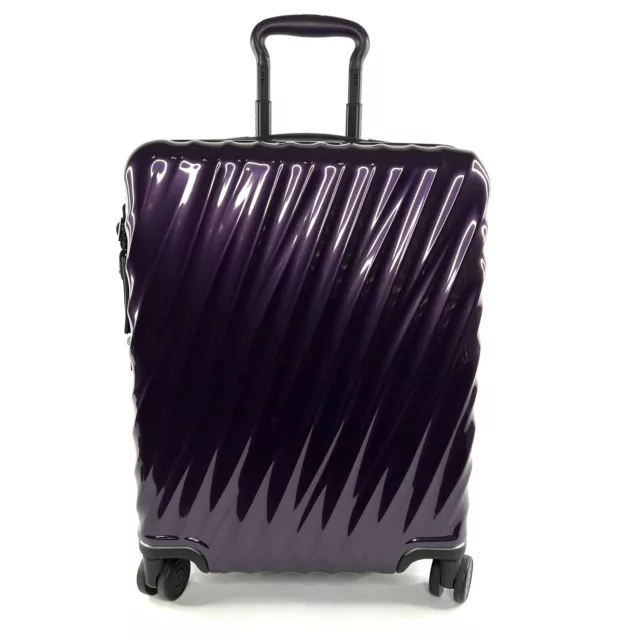 TUMI 19 Degree Continental Carry On 4 Wheel Expandable Travel Bag Blackberry