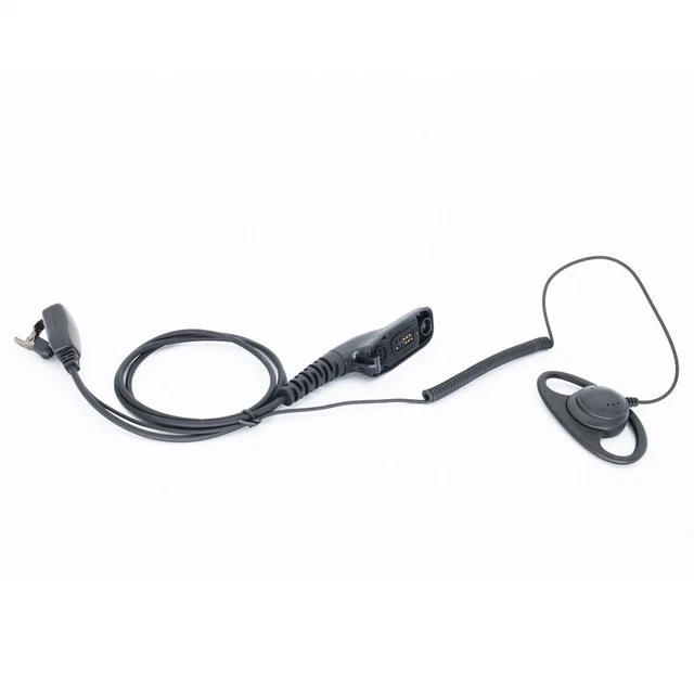 Auricolari walkie talkie ABS pezzo di ricambio per radio Motorola XIR P8268