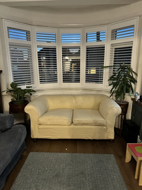 antique drop arm sofa